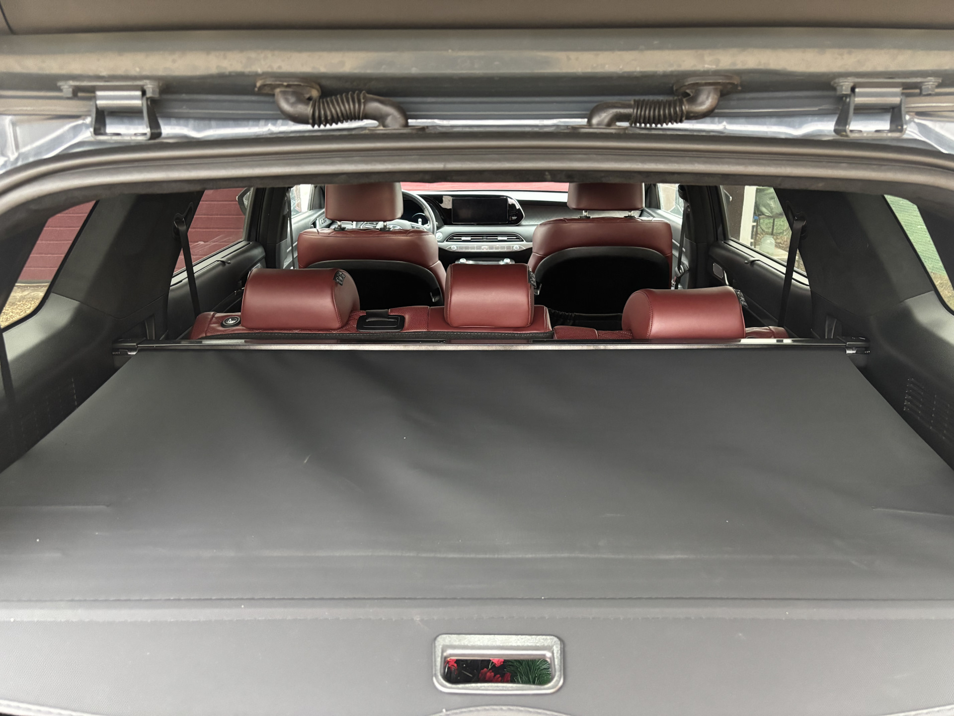 Шторка в багажник — Hyundai Palisade, 2,2 л, 2021 года | тюнинг | DRIVE2