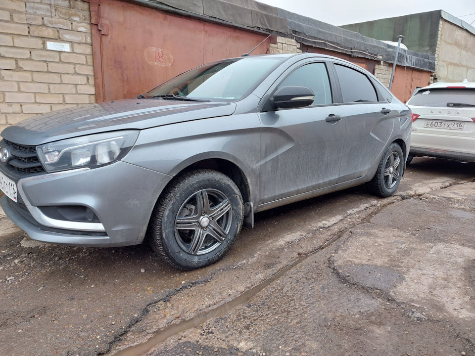 #79. Диски Слик на Веста. — Lada Vesta, 1,6 л, 2016 года | тюнинг | DRIVE2