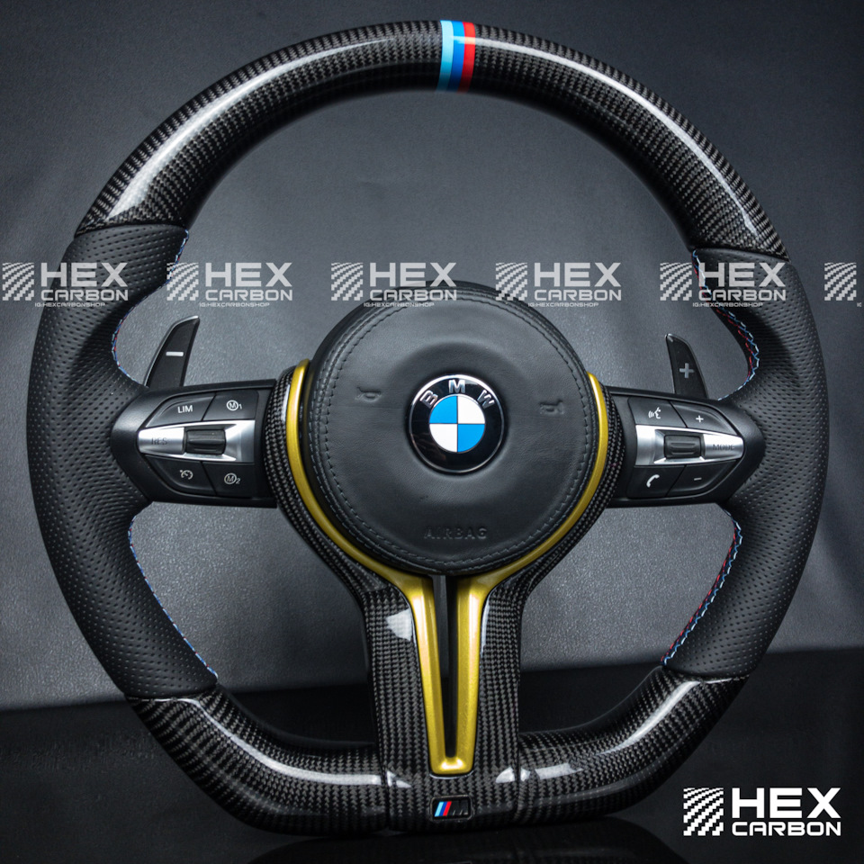 Карбоновый руль на BMW M2/M3/M4 F2x/F3x/F8x — HEXCarbon на DRIVE2