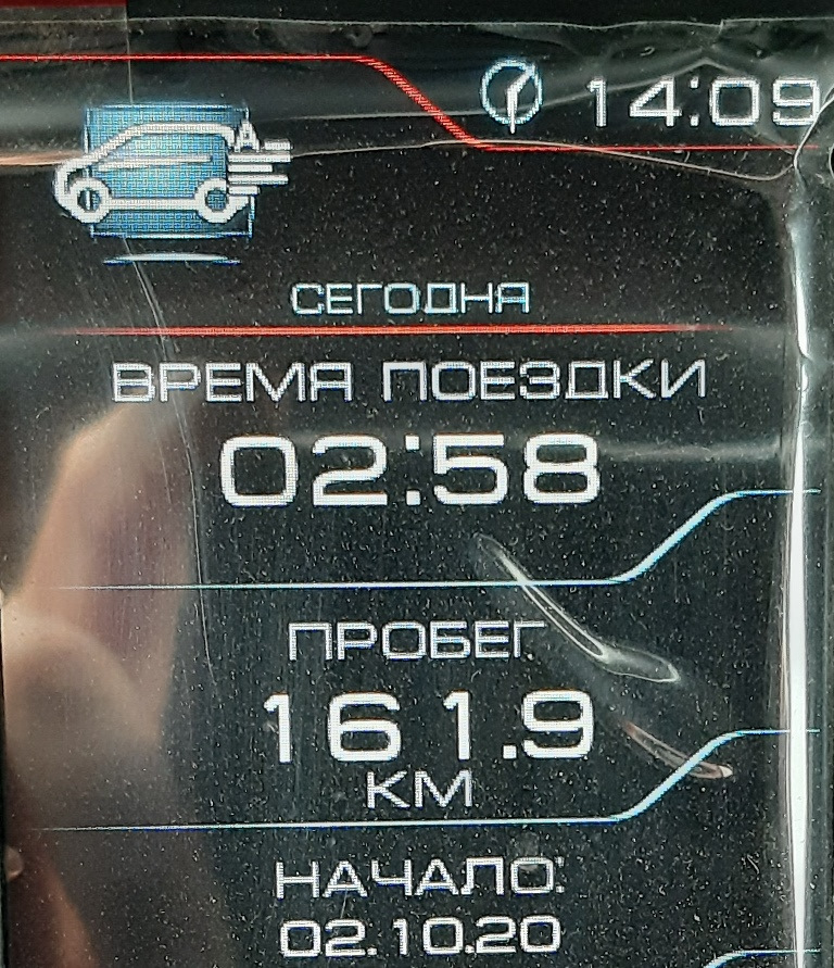 пробег от Геленджика до Теучежска — Lada XRAY