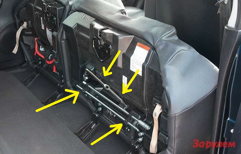 Держатели клипсы инструментов Hover под сиденьем на Haval H5 (1G ...