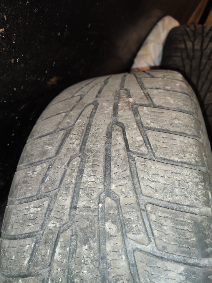 Шины зимние нешипованные Nokian 255/55 R18, литые диски Реплика 8,5Jx18 ...