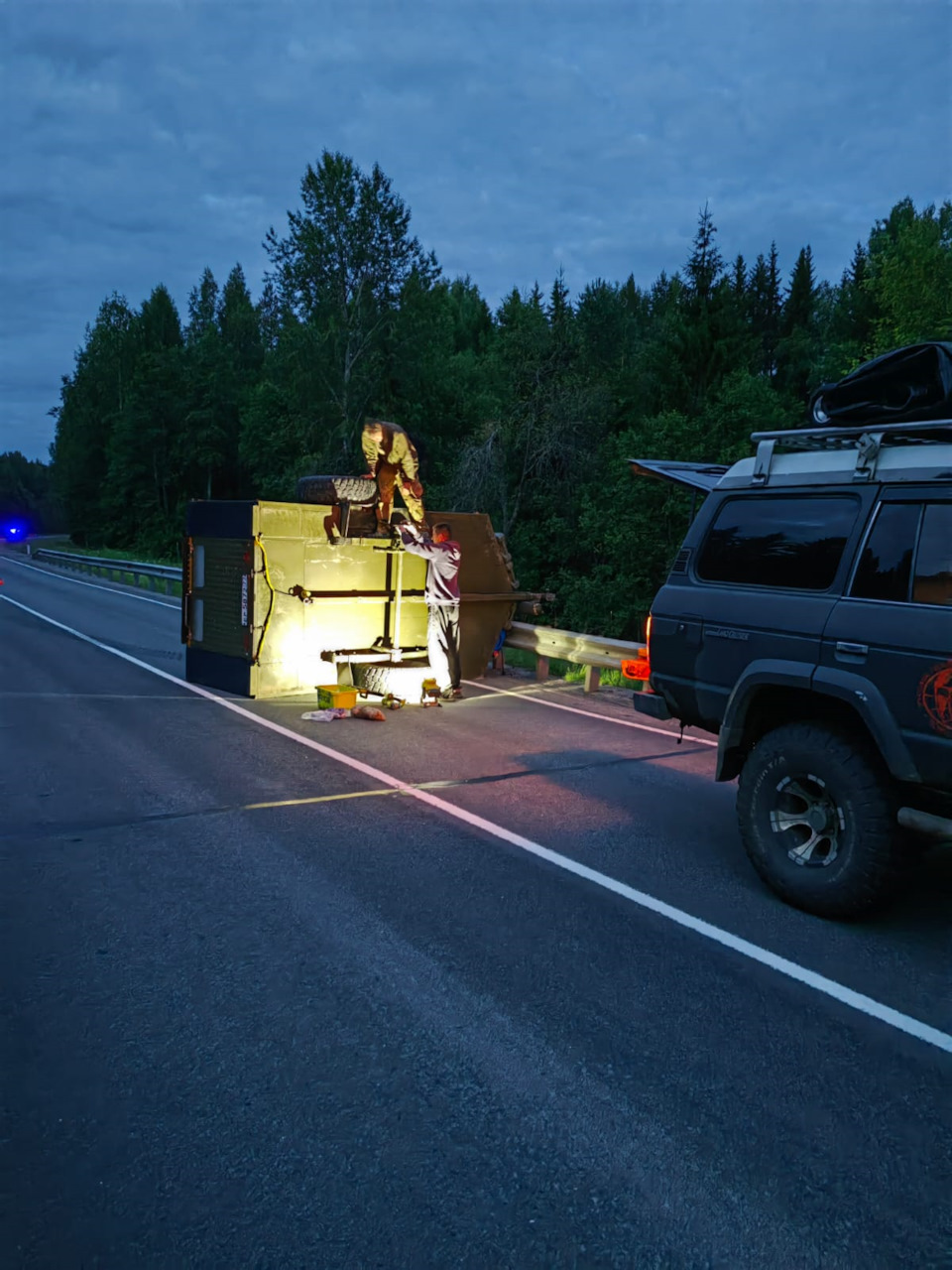 Внедорожный прицеп своими руками. Краштест и работа над ошибками. —  Mitsubishi Canter, 4,2 л, 1992 года | поломка | DRIVE2