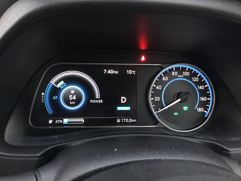 Первые заморозки — Nissan Leaf (2G), 2018 года | наблюдение | DRIVE2