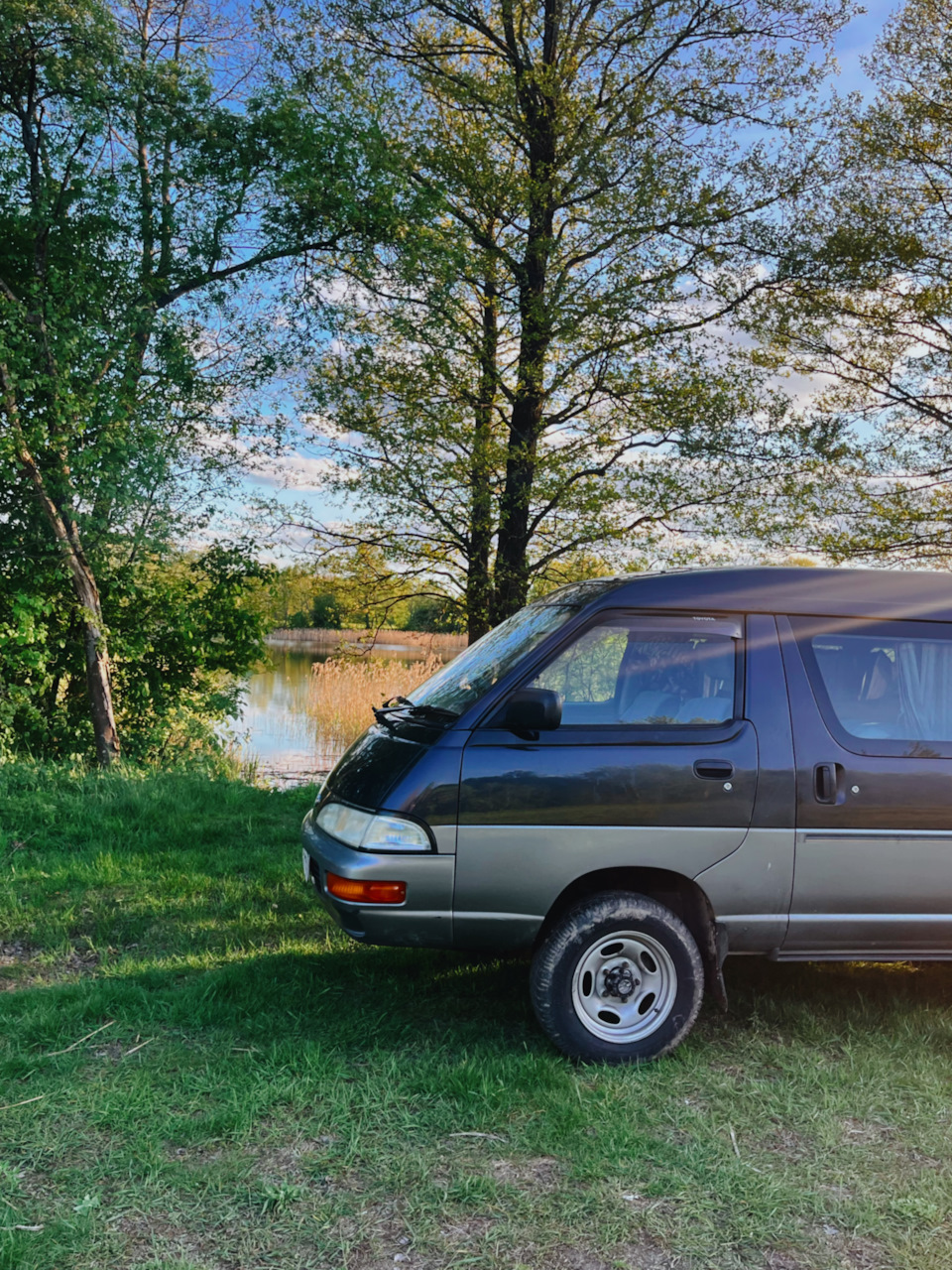 Выезд в Беларусь. Велодорожка, еда и ванлайф — Toyota Lite Ace, 2,2 л, 1994  года | путешествие | DRIVE2