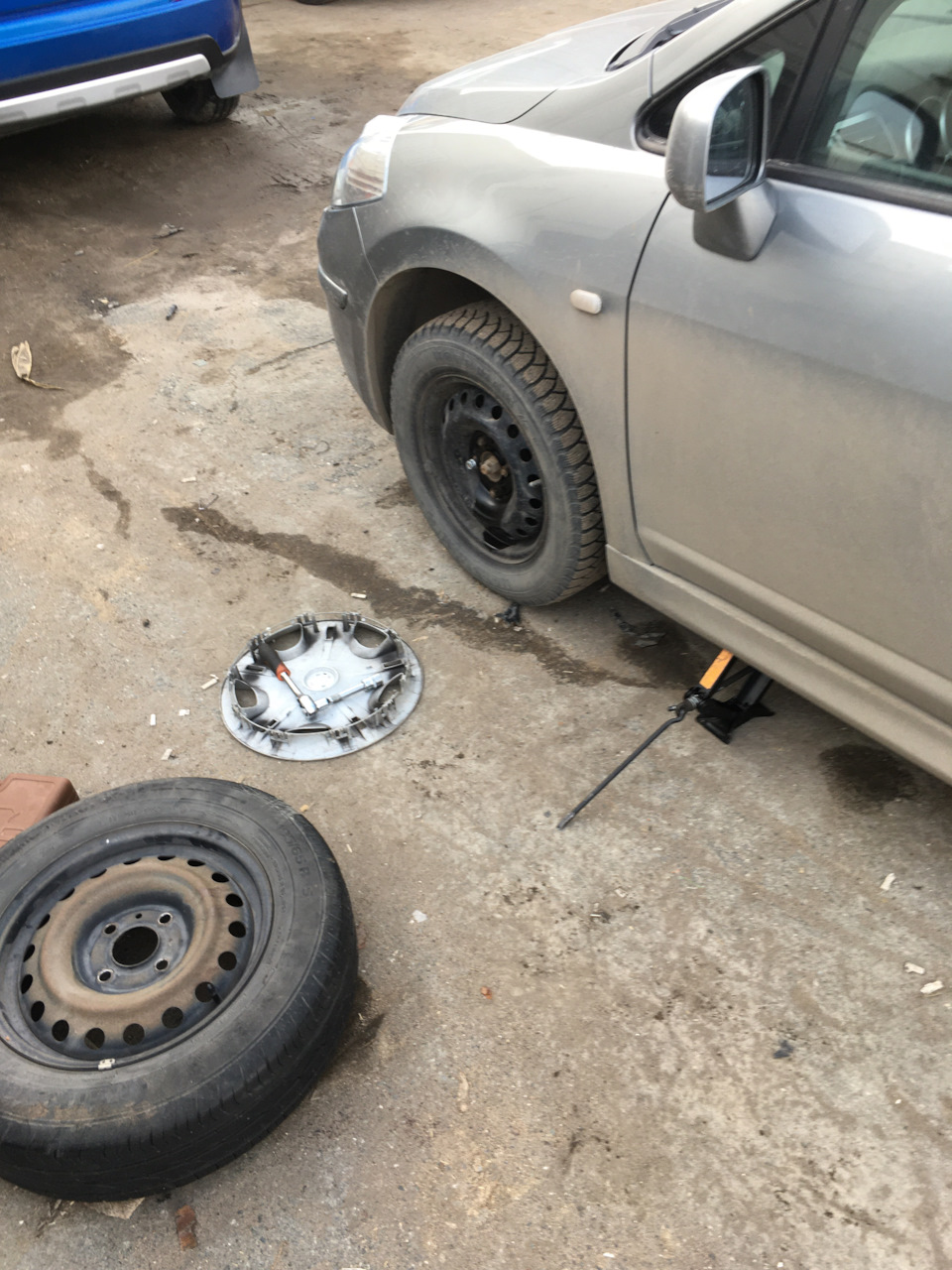 Прощай зима — Nissan Tiida (1G)