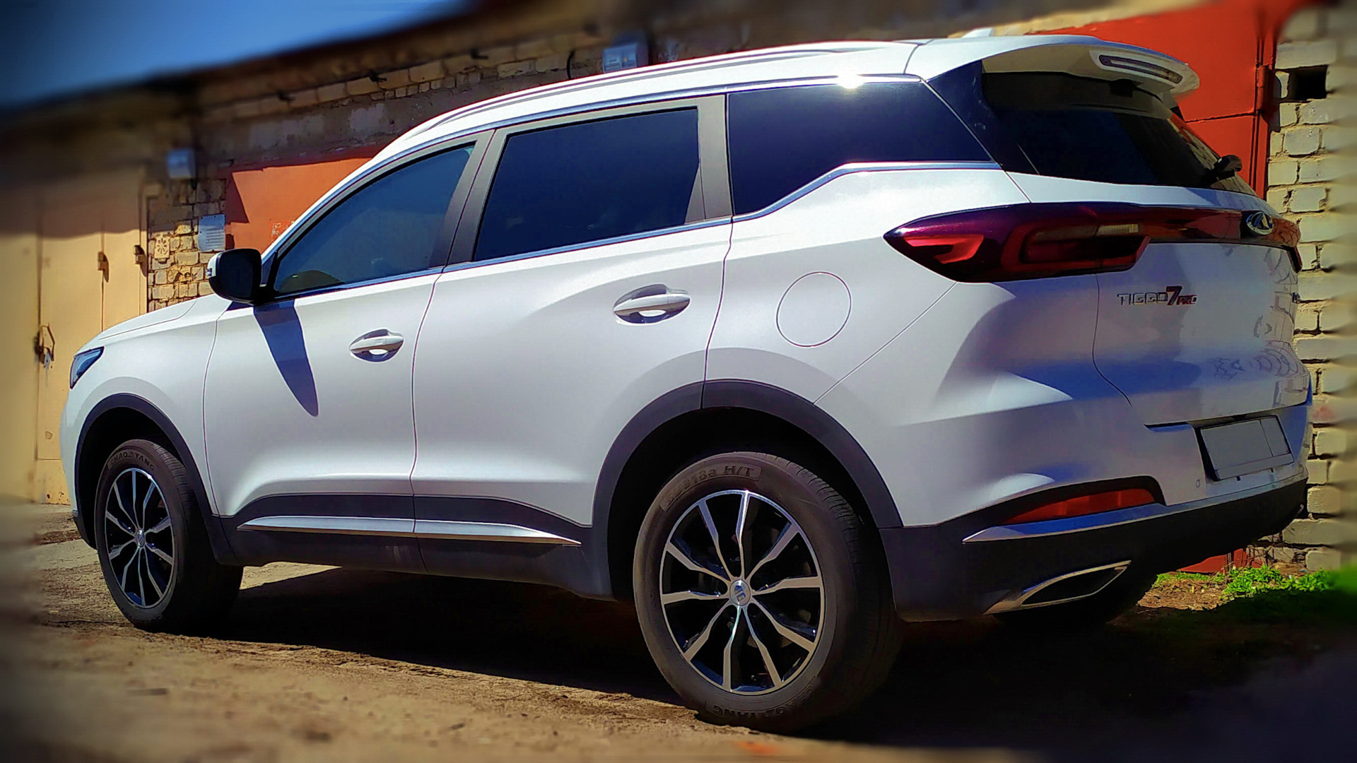 Тигр в летних тапках) — Chery Tiggo 7 Pro, 1,5 л, 2020 года | колёсные ...
