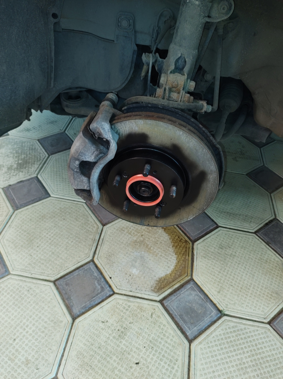 Чистка дисков и замена дневных ходовых огней. — Honda Civic 4D (9G), 1 ...