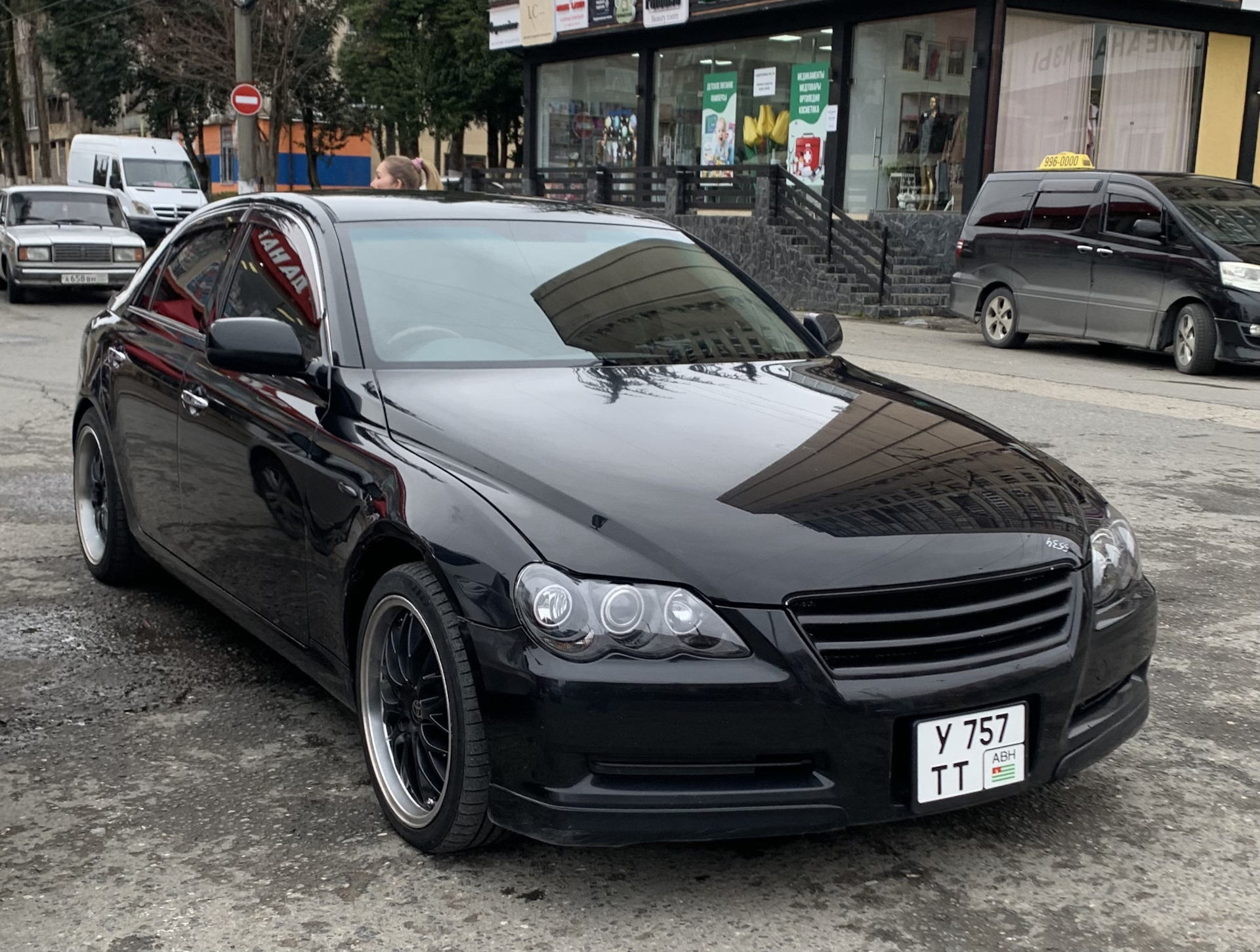 Тойота моделиста. Toyota Mark x 120 черный. Тойоьа МАКР Х 2004 черный.