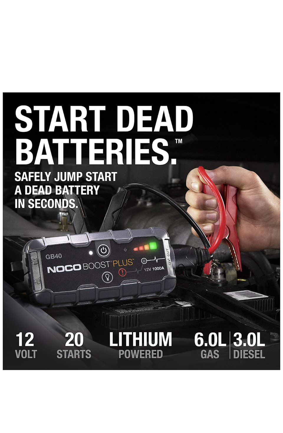 Jump Starter Noco Boost — Lexus IS III, 3,5 л, 2016 года аксессуары