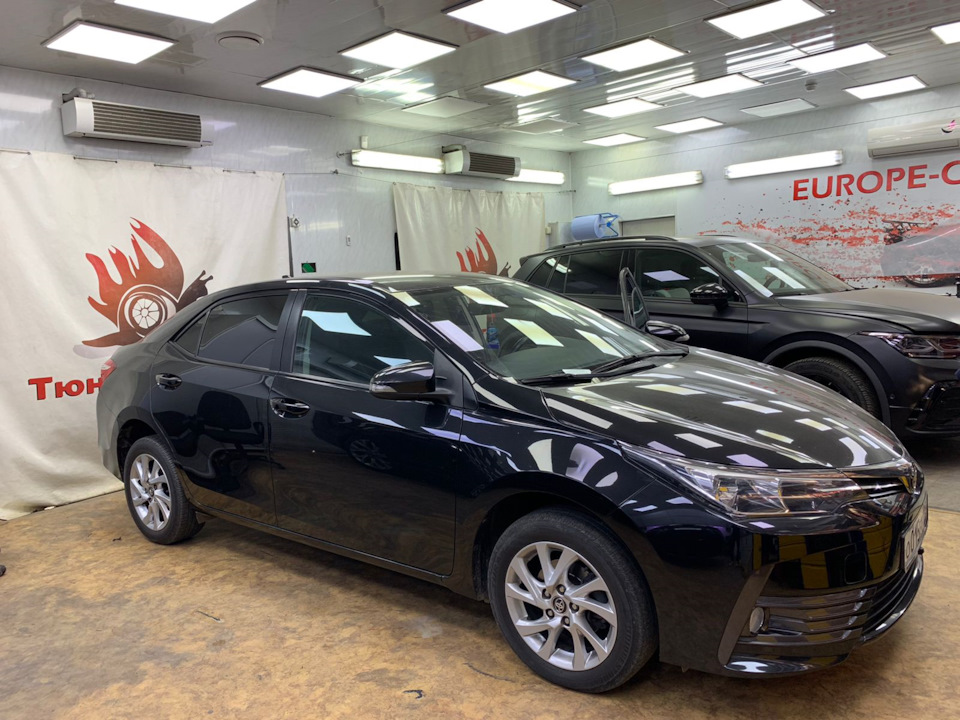 Установка мультимедии на Toyota Corolla. — Europe-Car на DRIVE2