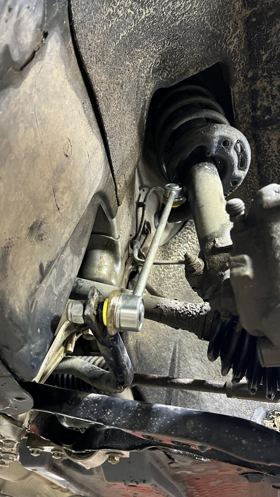 Замена стойк стабилизатора ТРЕК SL70-182 — Skoda Octavia A5 Mk2, 1,8 л ...