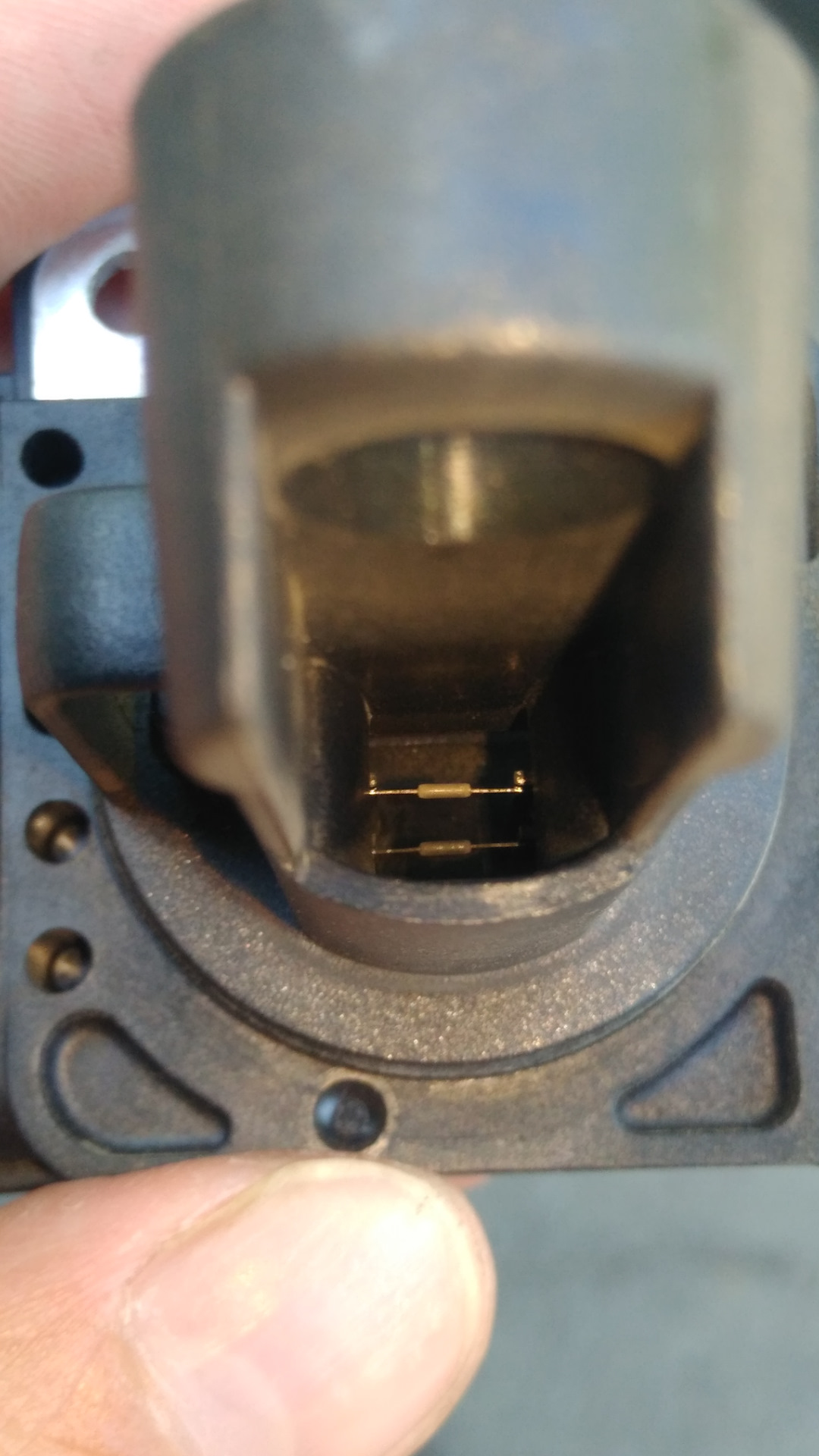 Чистка ДМРВ и калибровка дроссельной заслонки. — Toyota Corolla (120 ...