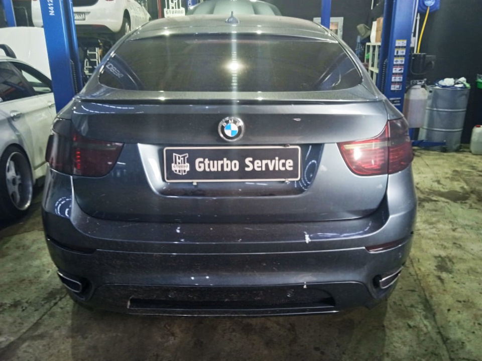 Удаление катализаторов БМВ Х6 Е71 4.4 битурбо — GTurbo Выхлоп на DRIVE2
