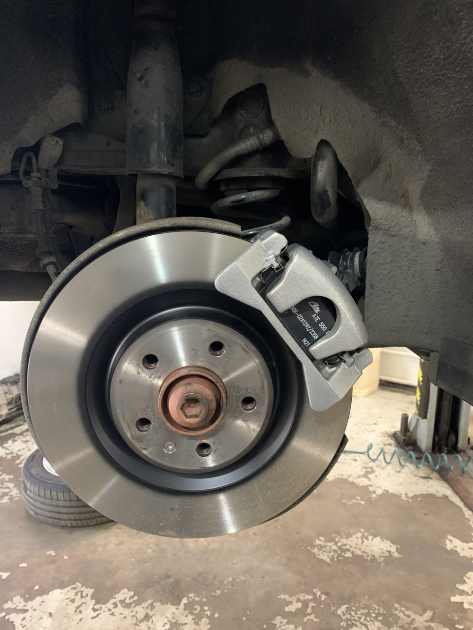 Задние тормоза от A6 C7 3.0TFSI /S4 — Audi A4 Allroad (B8), 2 л, 2014 ...