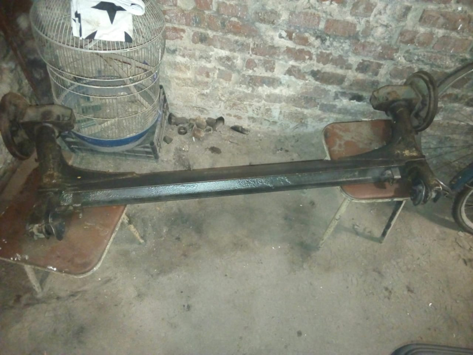 Снятие задней балки, замена сайлентблоков. — Volkswagen Golf Mk2, 1,3 л ...