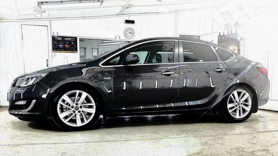 Opel Astra 1.6T 180 hp AT