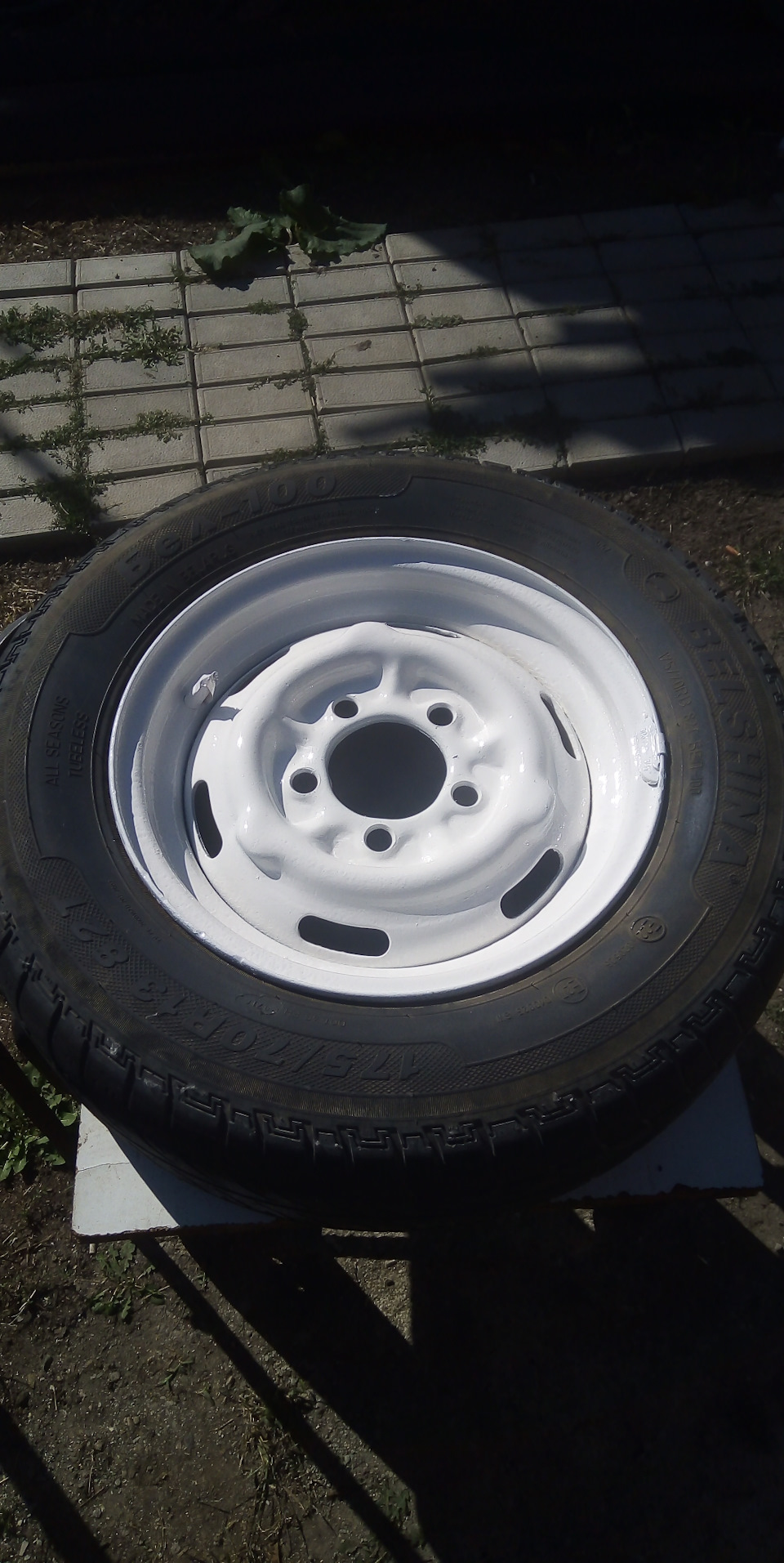 Покраска дисков — ИЖ Москвич 412, 1,7 л, 1977 года | колёсные диски ...