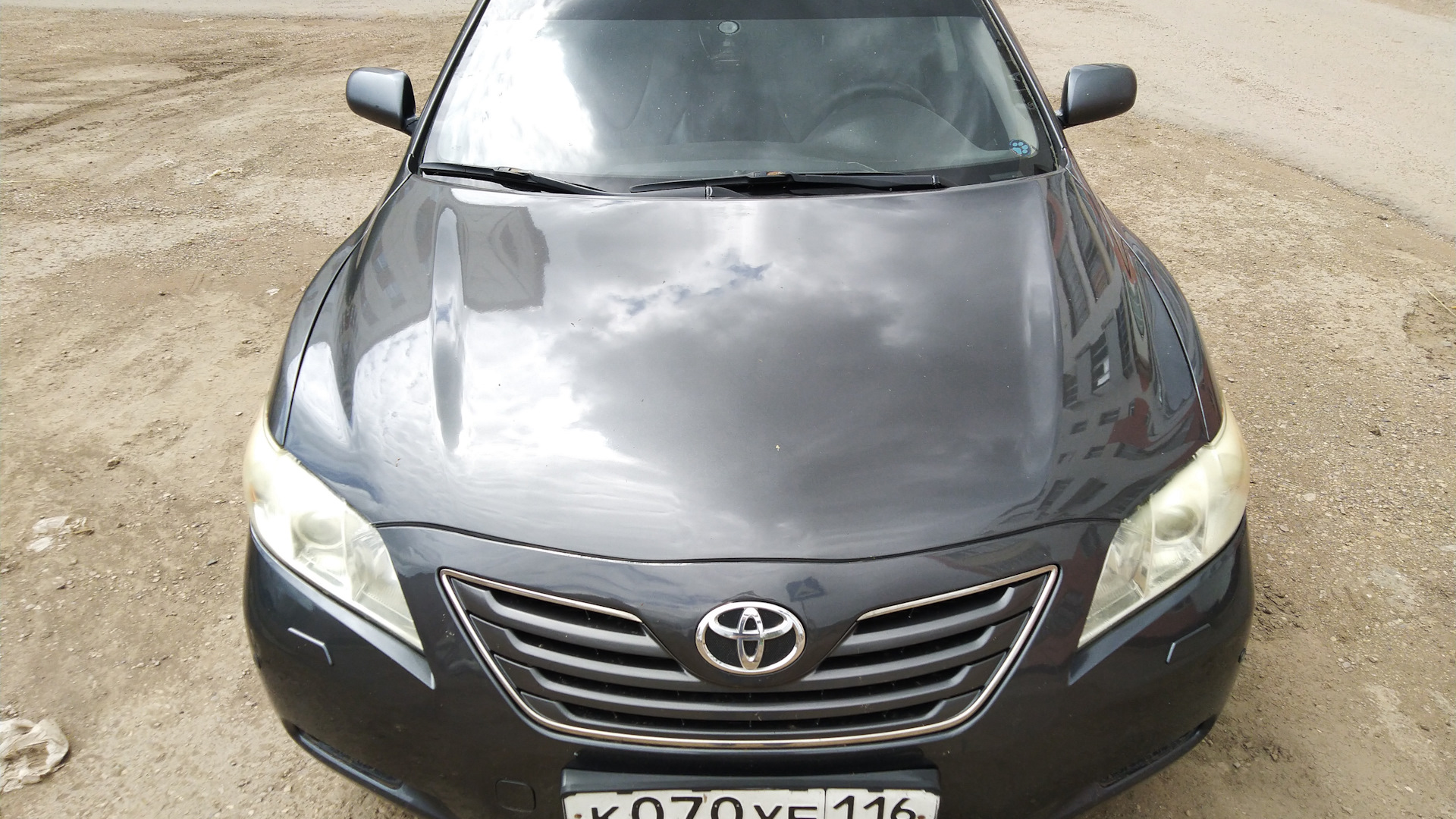 Toyota Camry (XV40) 2.4 бензиновый 2008 | серый металлик на DRIVE2