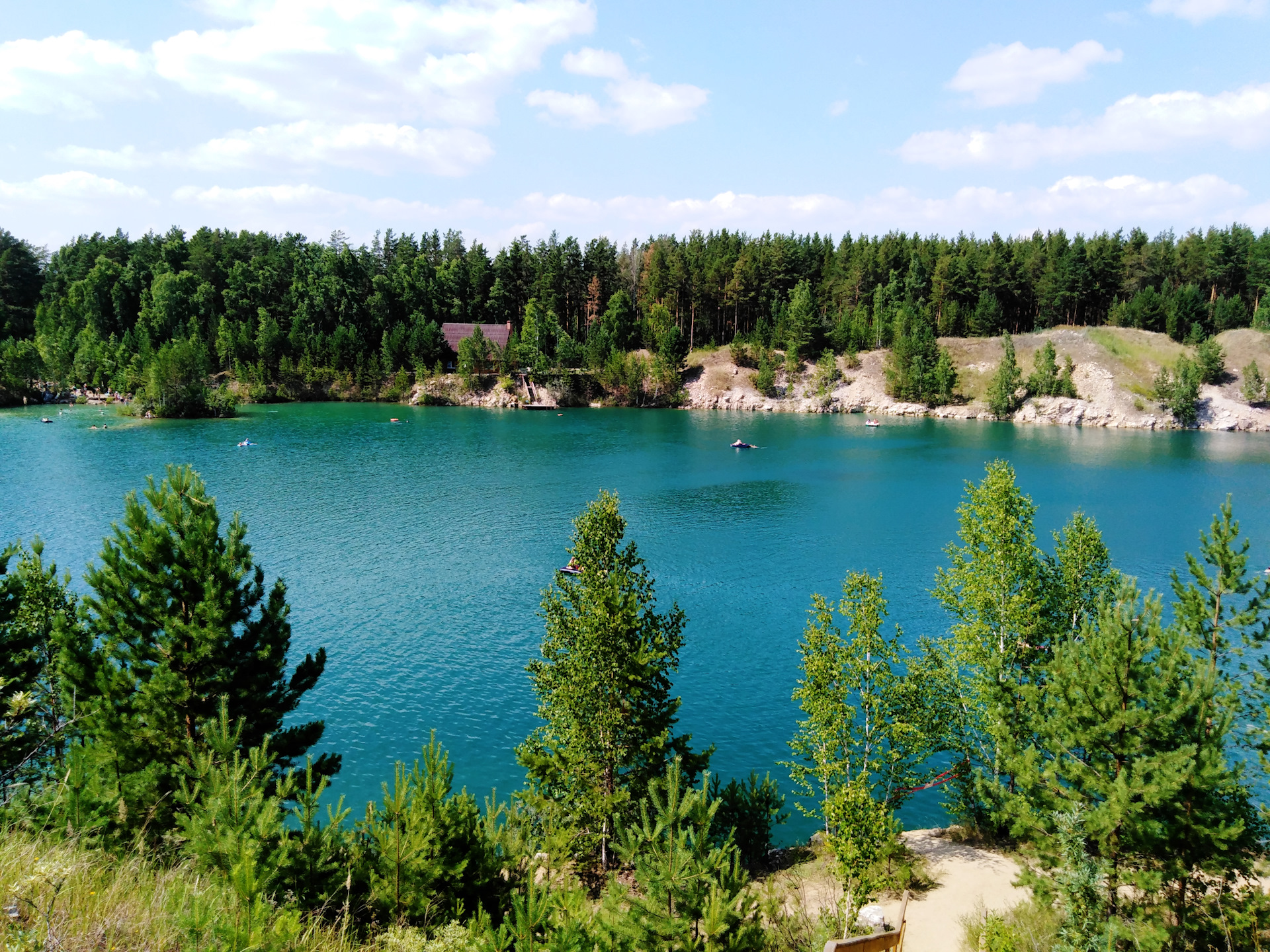 Мраморное озеро Нижегородская область Филинское