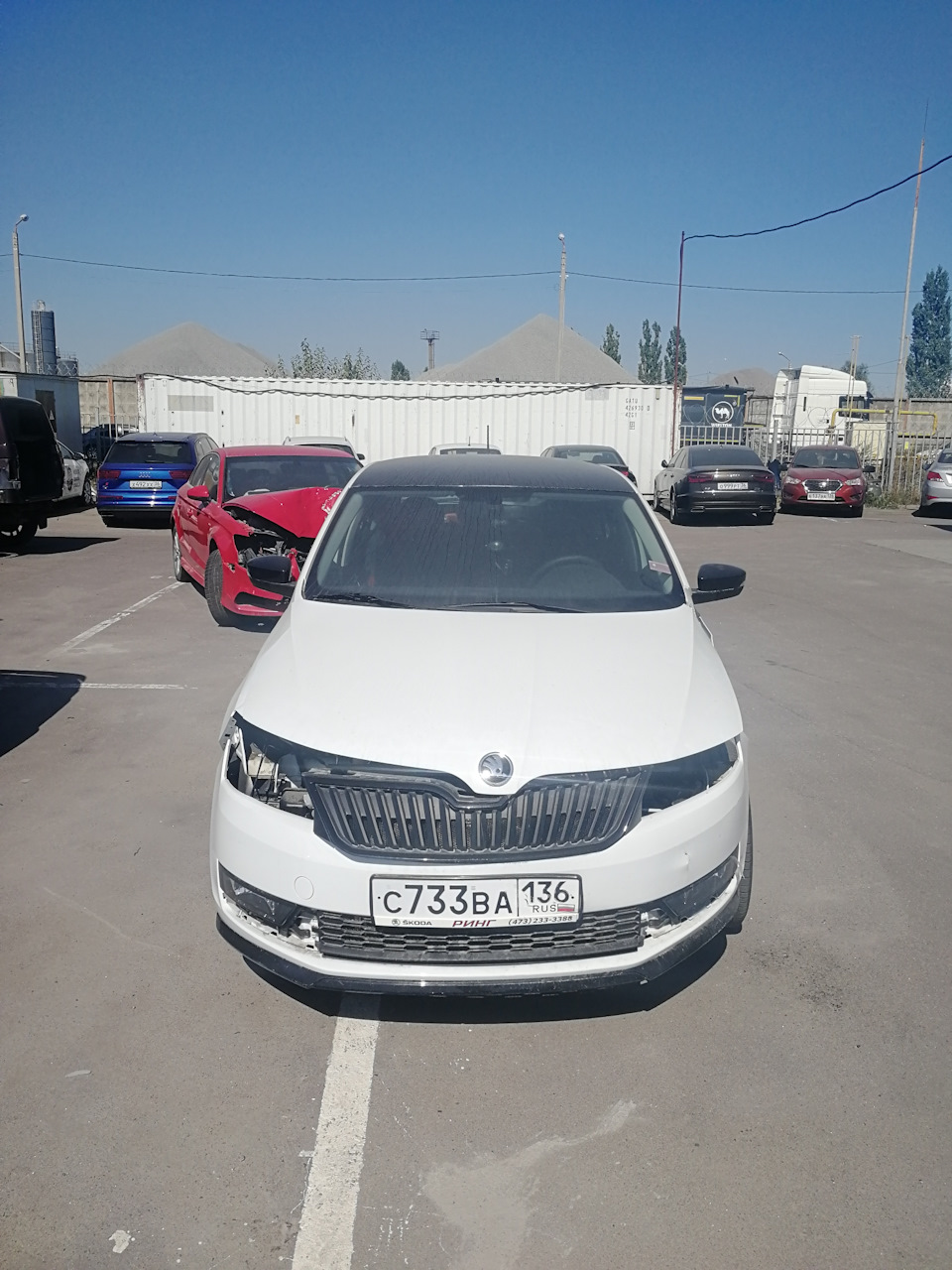 Фото в бортжурнале Skoda Rapid (1G)