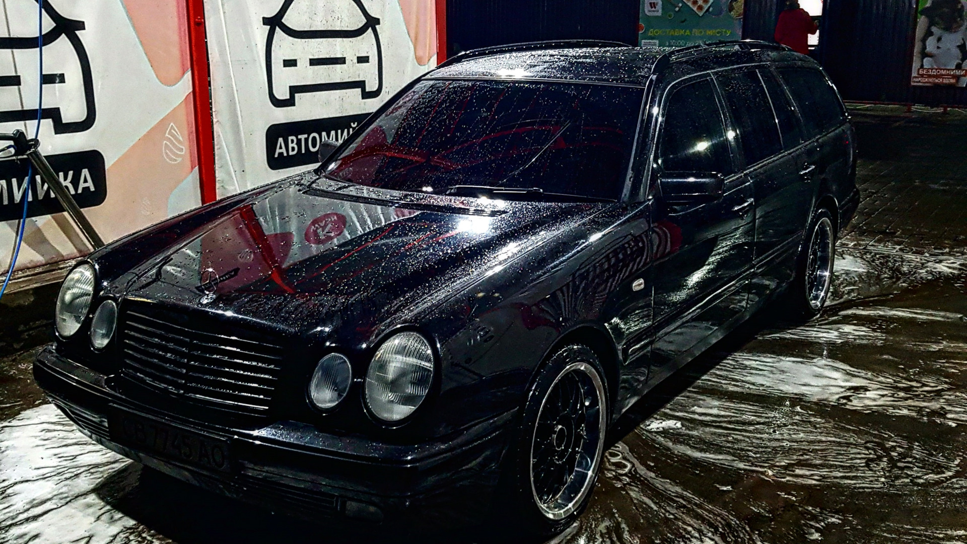 Mercedes-Benz E-class (W210) 2.9 дизельный 1997 | Black Edition на DRIVE2