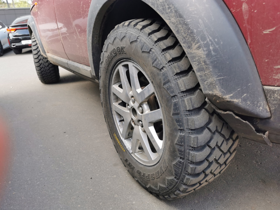 Шиномонтаж. Hankook Dynapro MT 275/65R18 — Land Rover Discovery III, 2 ...