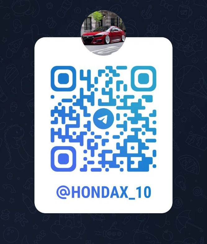 группа в телеграм — Honda Accord (10G)