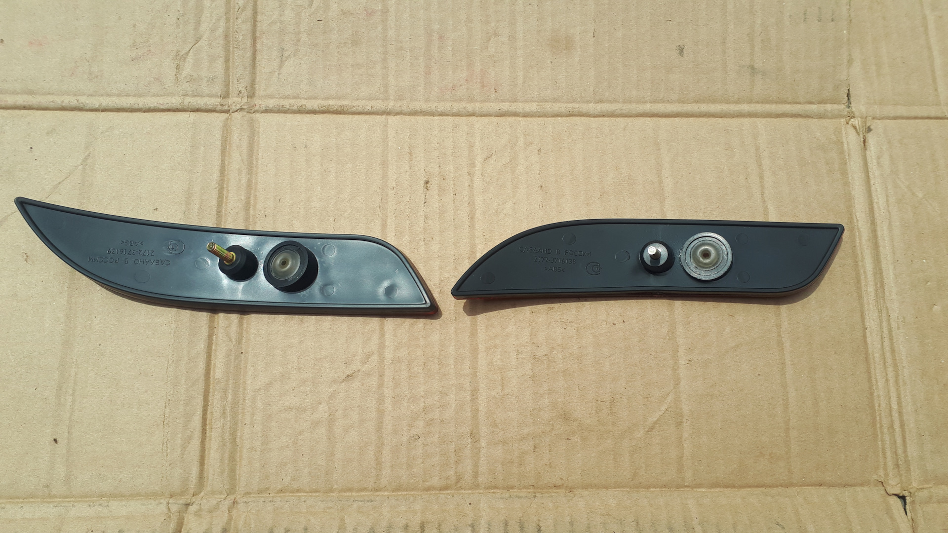 Катафоты Приора 2 — Lada Приора седан, 1,6 л, 2017 года | запчасти | DRIVE2