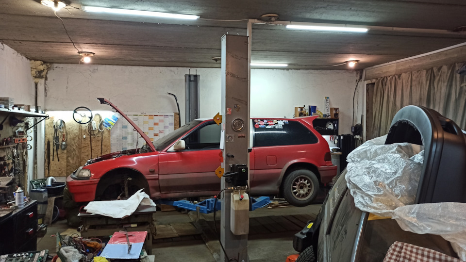 Замена сцепления, ремня грм, регулировка клапанов — Honda Civic ...