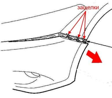 Как снять бампер хонда аккорд