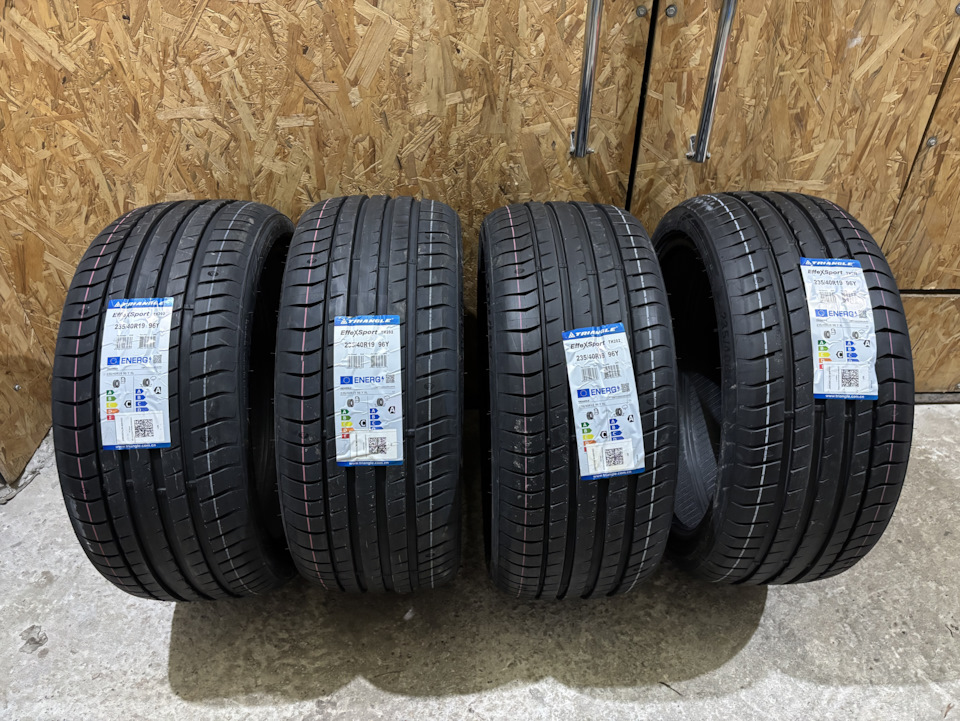 Шины на лето TRIANGLE TH202 EffeXSport 235/40 r19! — Toyota Camry (XV40 ...
