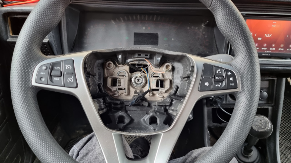 Рулевое колесо Веста на классику — Lada 21054, 1,6 л, 2010 года ...
