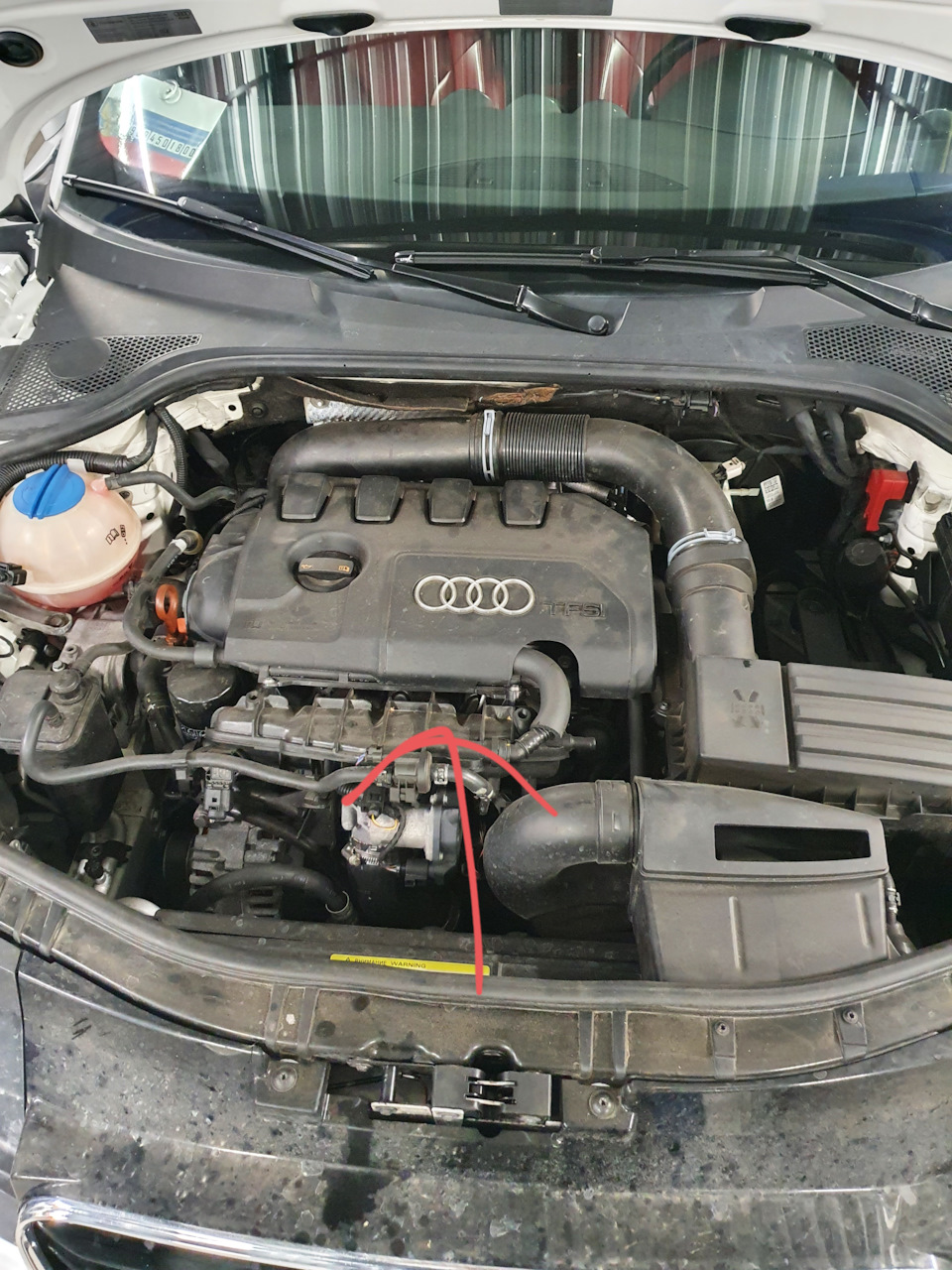 Замена колечек на электро магнитных клапанах — Audi TT (2G), 2 л, 2011 ...