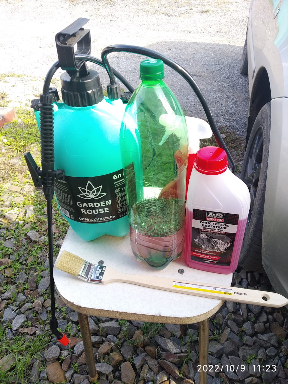 Мойка двигателя. ч.1 перевод на осень-зима. — Lada Гранта Лифтбек (1G ...