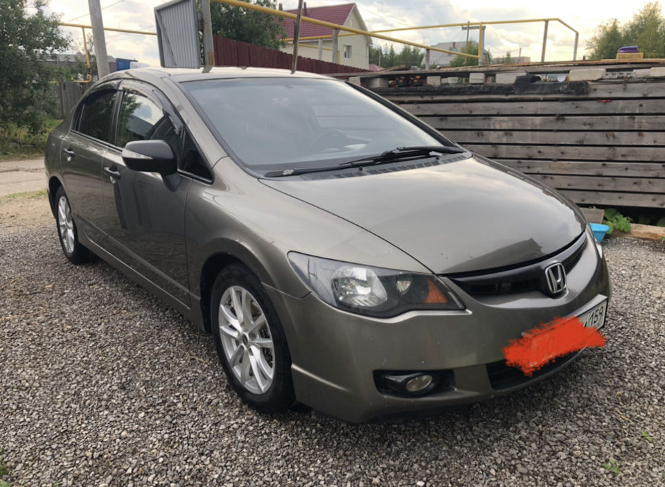 Полировка honda civic 4d