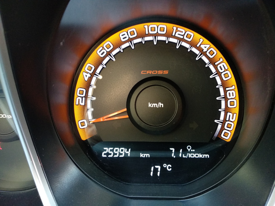 Photo from the logbook Lada Vesta Cross (1G). Found on photo: 1S9150