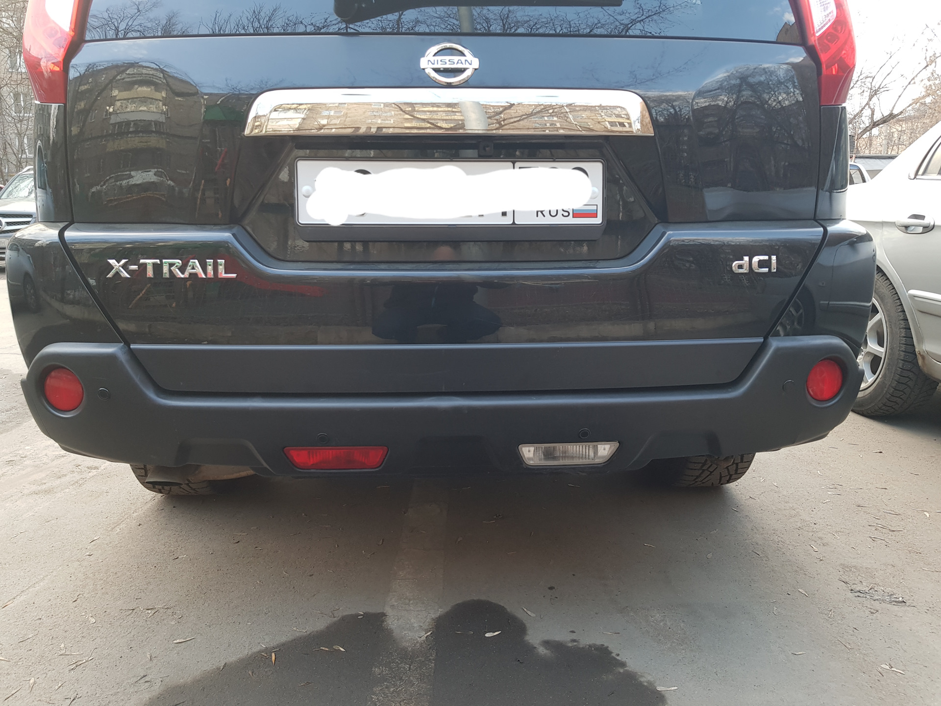 Ржавеет дверь багажника nissan x trail