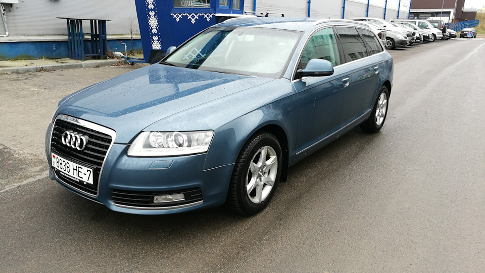 Цвет и впрямь ничего) — Audi A6 Avant (C6)