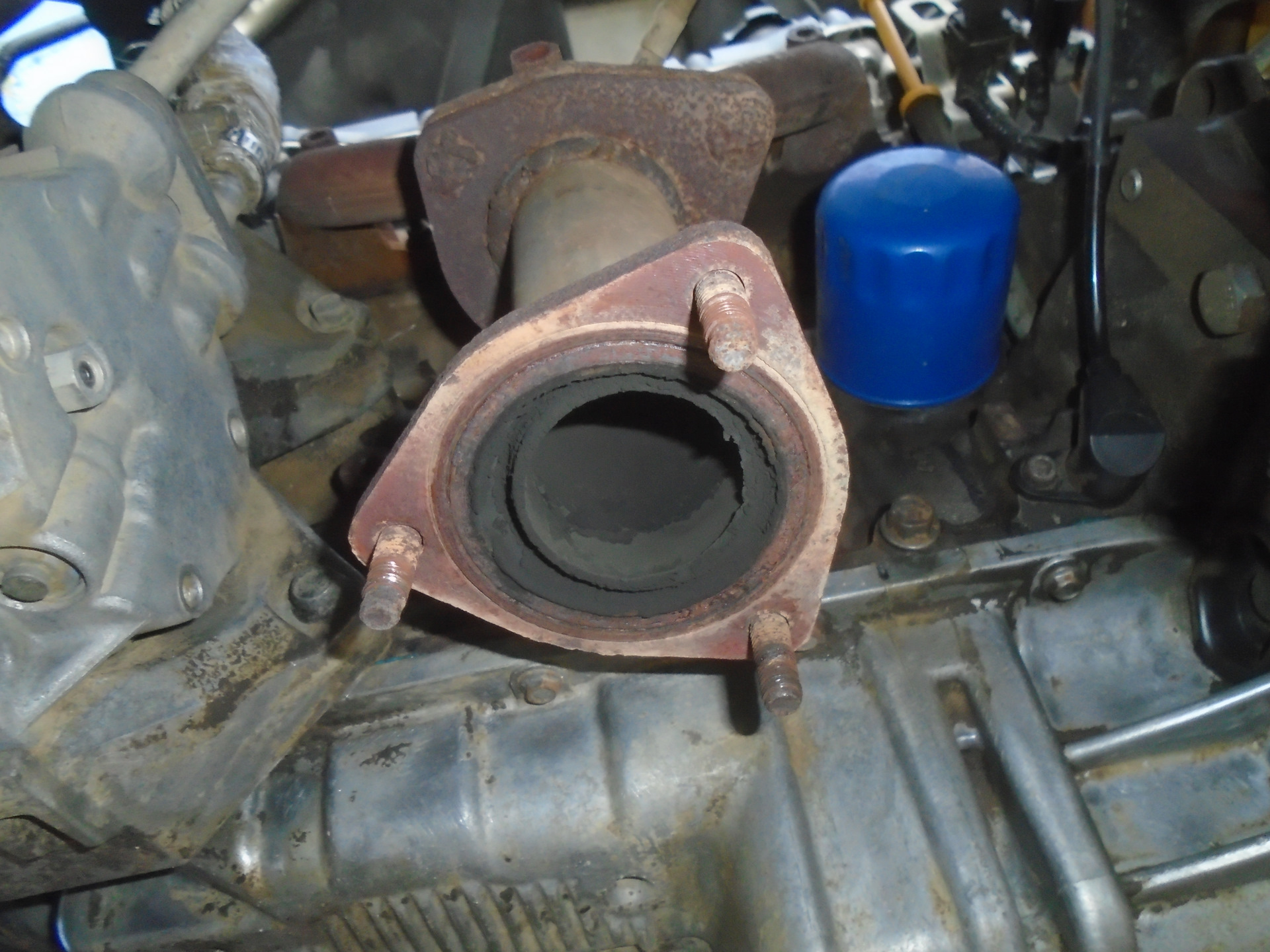 Catalytic converter "DELETE'' — Chevrolet Lacetti Sedan, 1,6 л, 2006 ...