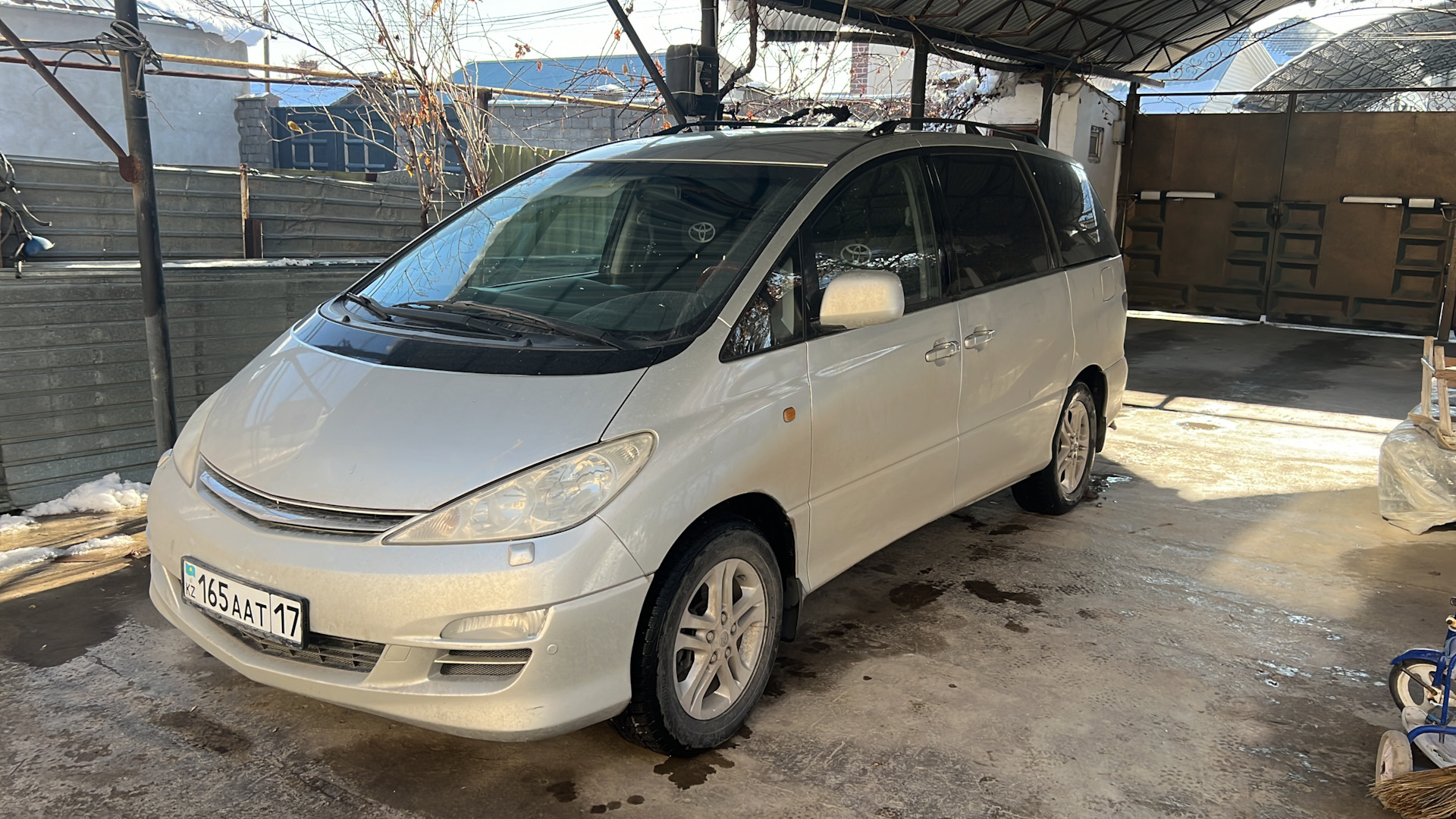 Toyota Previa (2G) 2.4 бензиновый 2005 | Серебряный дом на DRIVE2