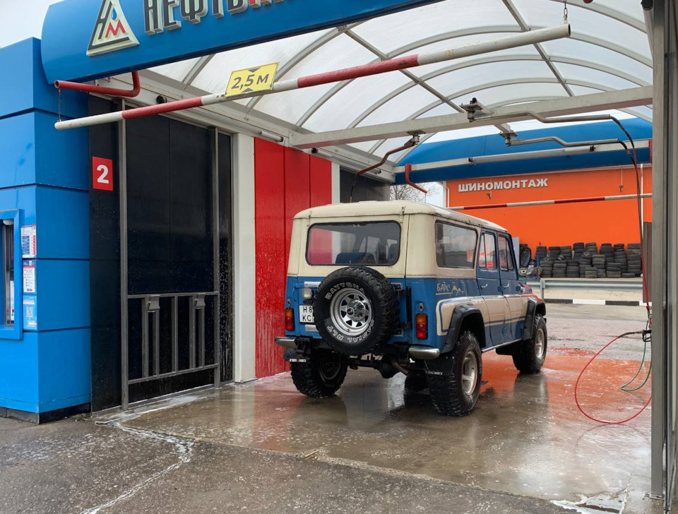 Photo from the logbook UAZ 3153