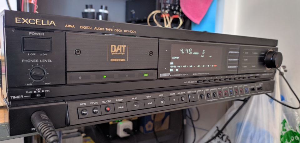 AIWA Excelia XD-001 DAT — Возвращение к жизни. — Сообщество AIWA Excelia XD-001 DAT — Возвращение к жизни. — Сообщество
