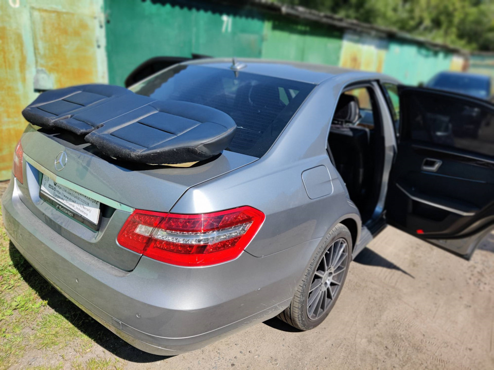 Mercedes-Benz W204 C180 промывка топливных форсунок без снятия с ...