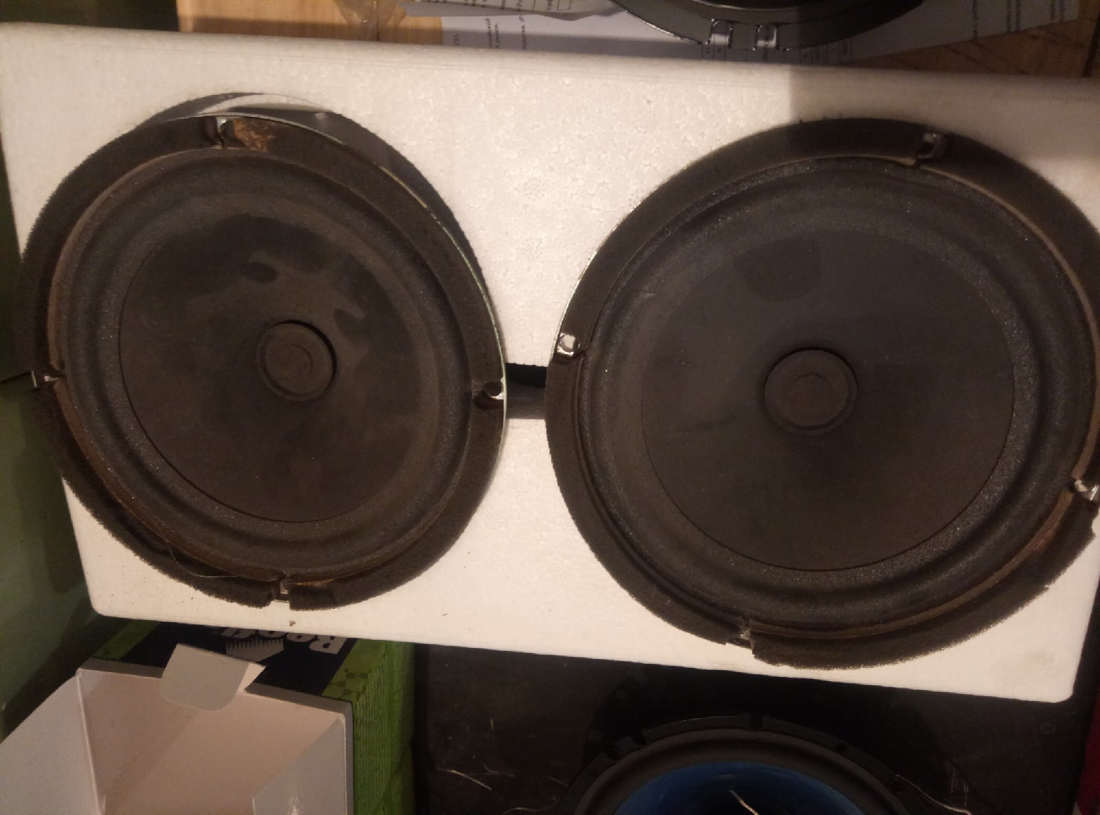 Pioneer TS-1639R в круг. — Nissan Cefiro (A32), 3 л, 1996 года ...