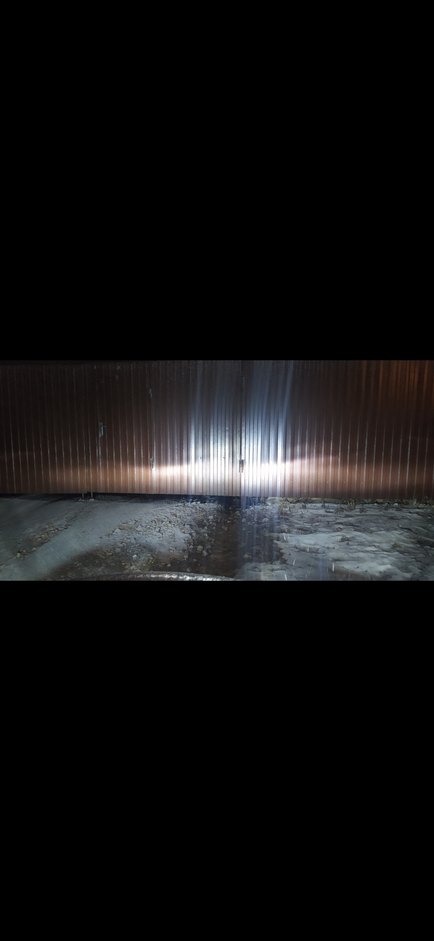 osram ledriving hl на стене ( профлист) — Toyota Premio (T240)