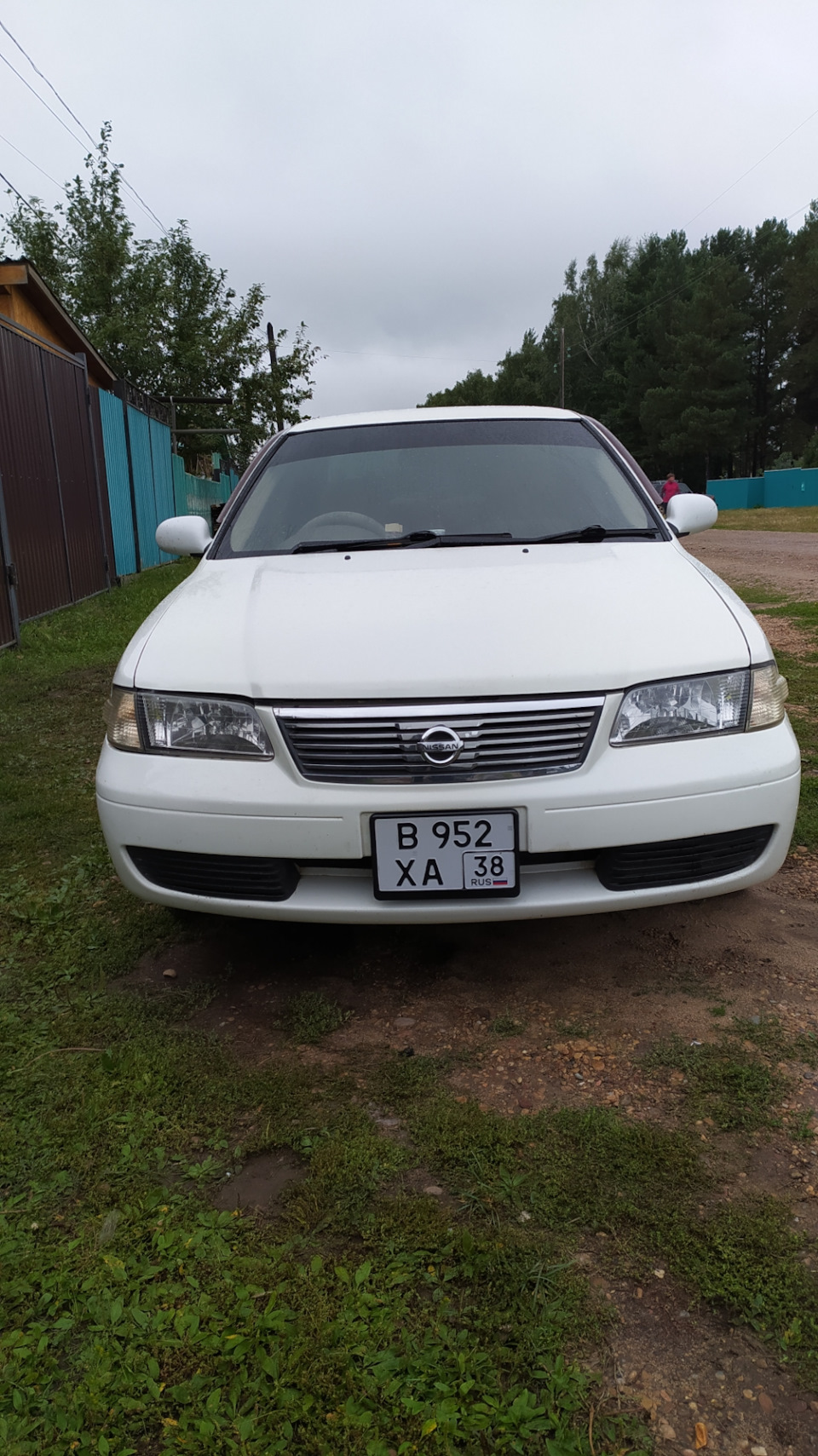 Тюнинг решëтки радиатора и квадратные номера. — Nissan Sunny (B15), 1,5 л,  2003 года | аксессуары | DRIVE2