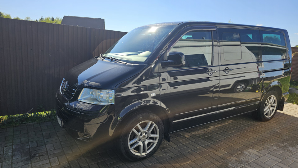 Покраска финал — Volkswagen Multivan (T5), 2,5 л, 2007 года | кузовной ...