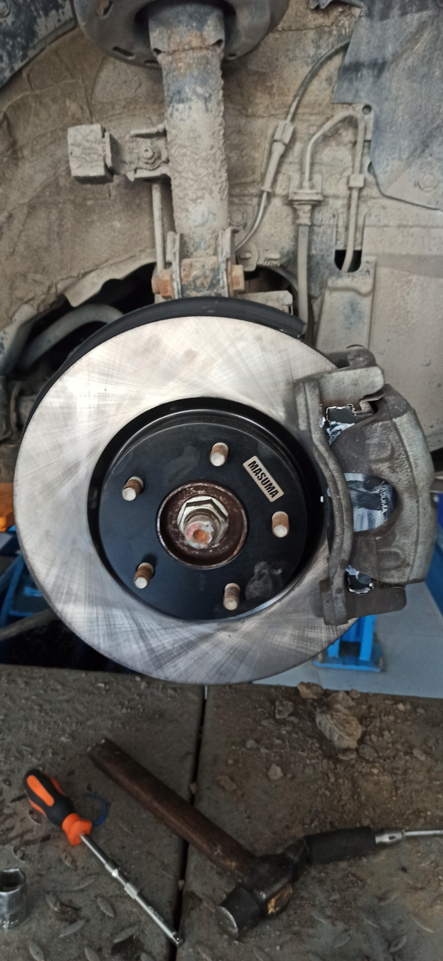 Тормозная система — Mazda CX-5 (1G), 2 л, 2014 года | своими руками ...