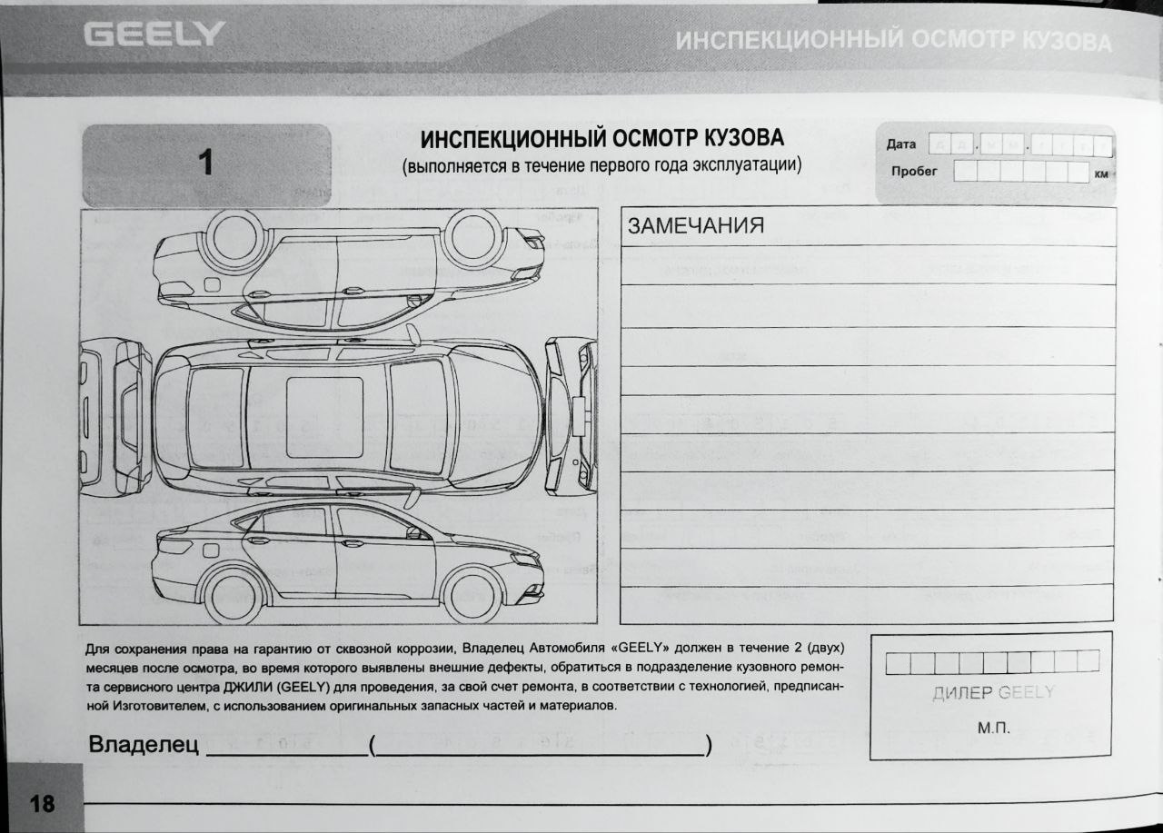 Гарантия на лкп шкода